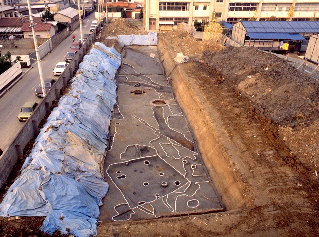 竹渕遺跡（全景）