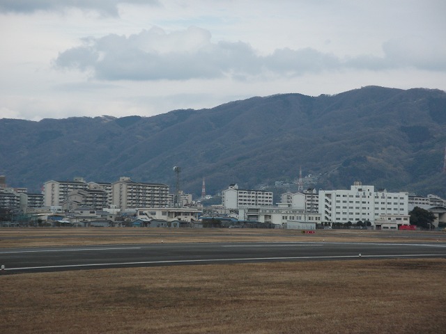 高安山　全景