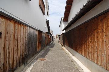 久宝寺寺内町の町並み